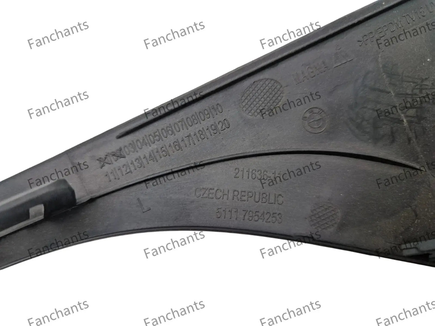 Suitable for BMW F49 X1 LCI fog lamp frame trim strips 51117954253 51117954254 FANCHANTS China Auto Parts Wholesales