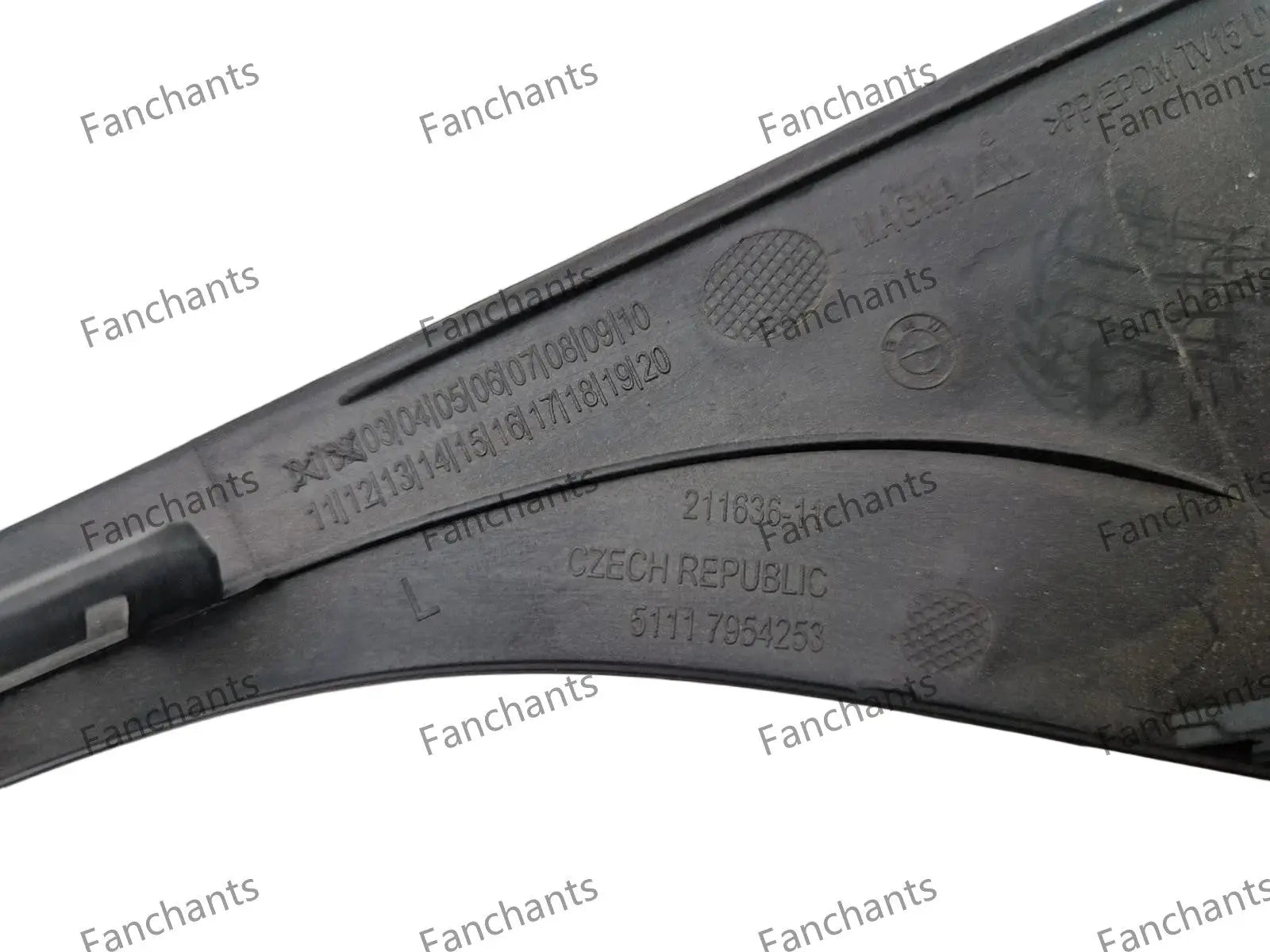 Suitable for BMW F49 X1 LCI fog lamp frame trim strips 51117954253 51117954254 FANCHANTS China Auto Parts Wholesales