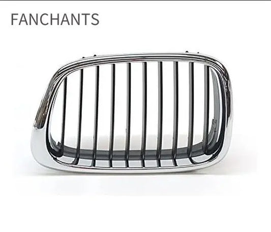 X AUTOHAUX Front Hood Bumper Grille Grill for BMW 525i 530i E39 2001-2003 No.51137005837/51137005838 Front Bumper Kidney Grille Grill Double Slat 1 Pair Gloss Black - FANCHANTS China Auto Parts Wholesales