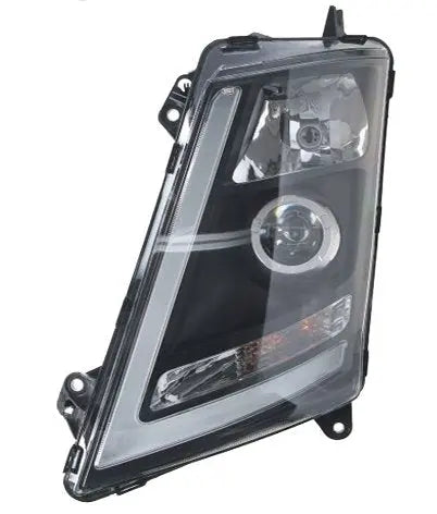 FANCHANTS 22239063 22239064 Headlamp, Right Left Black LHD Xenon Motor for Volvo FH/FM/FMX/NH 9/10/11/12/13/16 FH 2012-, FM 2012-, FMX FANCHANTS Aftermarket Auto Parts