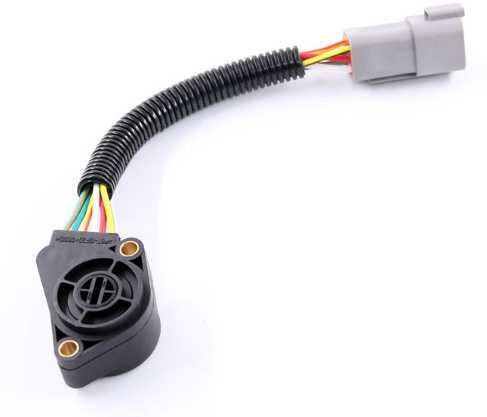 Fanchants 3985226 Sensor accelerator pedal black connector For volvo FH FM 1993 - 2018