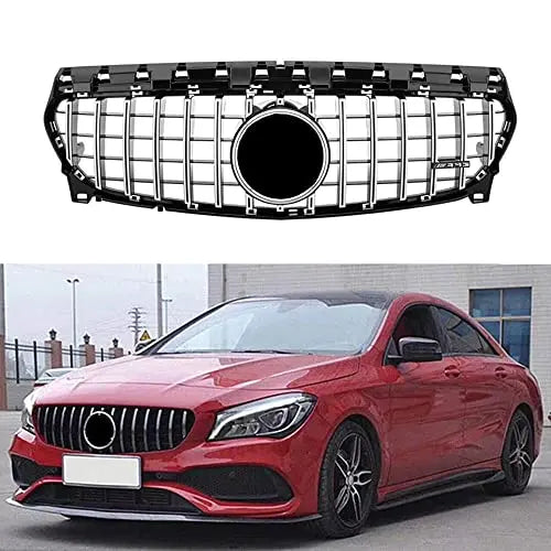 Mercedes Benz C-Class AMG 2018 - 2015 GTR Style Front Grill